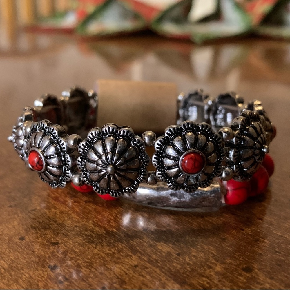 Red & Silver Bracelets - Picture 3 of 4